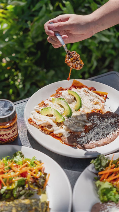Salsa Macha 110 g - Chile Morita con Semillas y Arándanos - Doña Gela